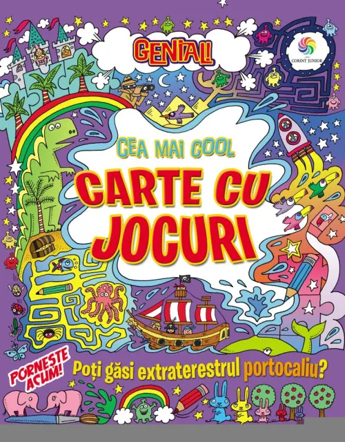 Genial! Cea mai cool carte cu jocuri - 23.00 Lei