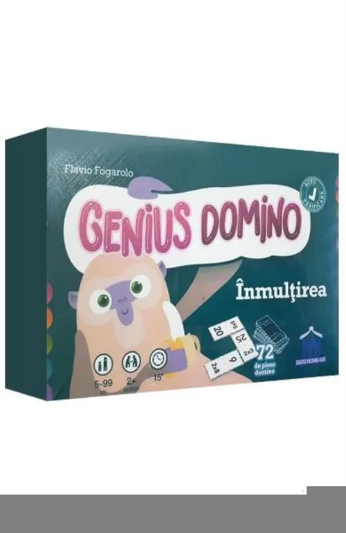 Genius Domino. Inmultirea - 35.01 Lei