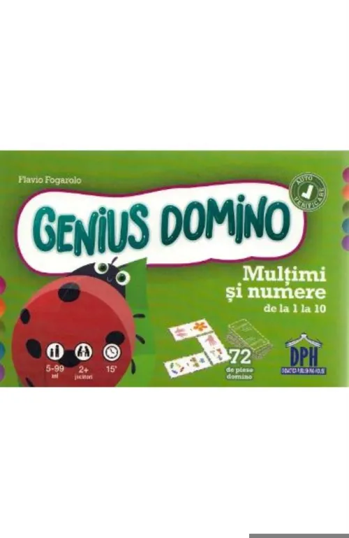 Genius Domino. Multimi si numere de la 1 la 10 - 35.55 Lei