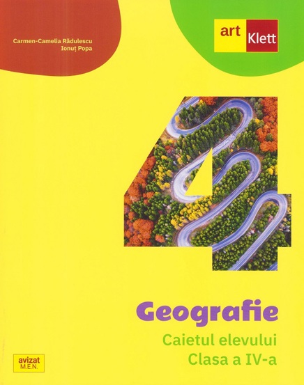 Geografie - Clasa 4 - Caietul elevului - 21.49 Lei