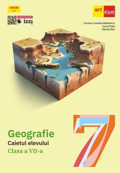 Geografie - Clasa 7 - Caietul elevului - 25.89 Lei