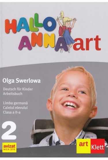 Hallo Anna. Germana - Clasa 2 - Caietul elevului - 29.55 Lei