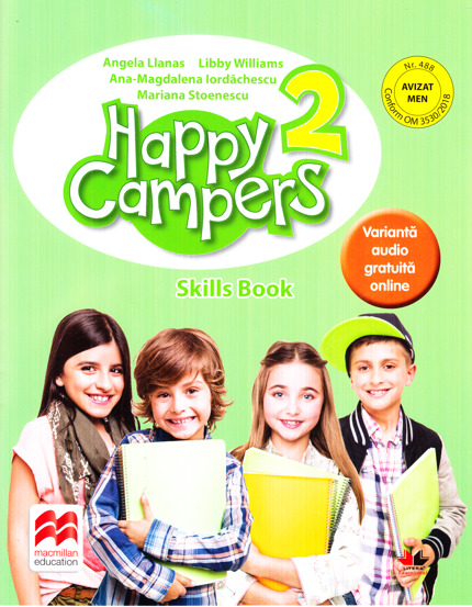 HAPPY CAMPERS. Skills Book. Clasa a II-a - 20.22 Lei