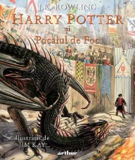 Harry Potter si Pocalul de Foc. Editie ilustrata - 159.80 Lei
