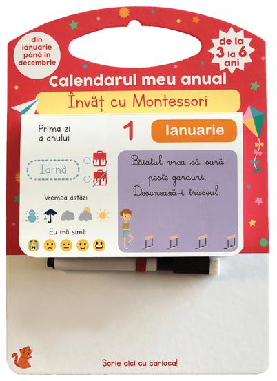 Invat cu Montessori - Calendarul meu anual - 39.67 Lei