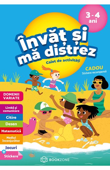 Invat si ma distrez 3-4 ani - 13.49 Lei