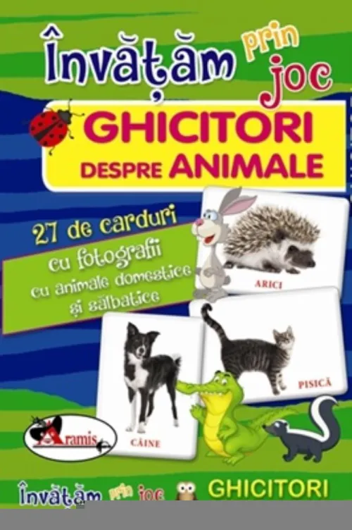 Invatam prin joc-Ghicitori despre animale - 27,89 Lei
