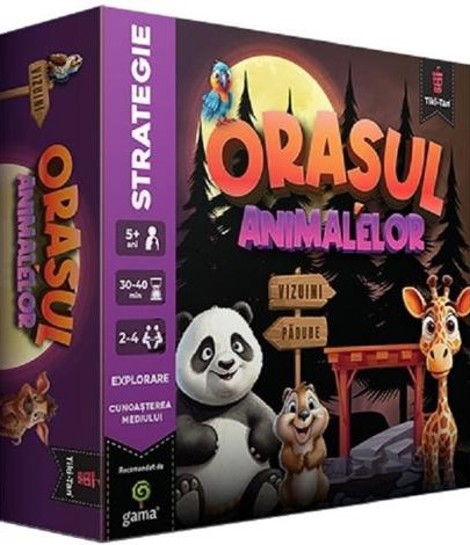 Joc de strategie: Orasul animalelor - 94.20 Lei