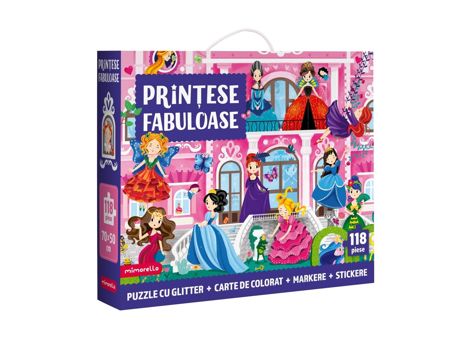 Joc educativ - Puzzle cu glitter Mimorello - 96.00 Lei