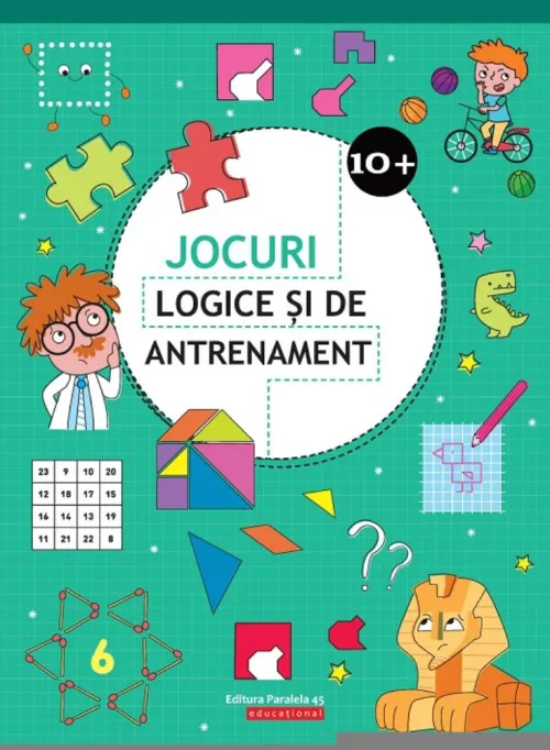 Jocuri logice si de antrenament - 10 ani + - 23.39 Lei