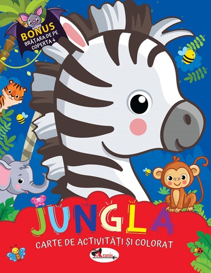 Jungla. Carte de activitati si colorat - 17.74 Lei