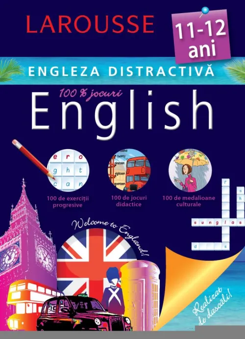 Larousse. Engleza distractiva 11-12 ani - 24.13 Lei