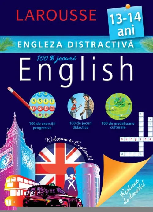 Larousse. Engleza distractiva 13-14 ani - 24.23 Lei