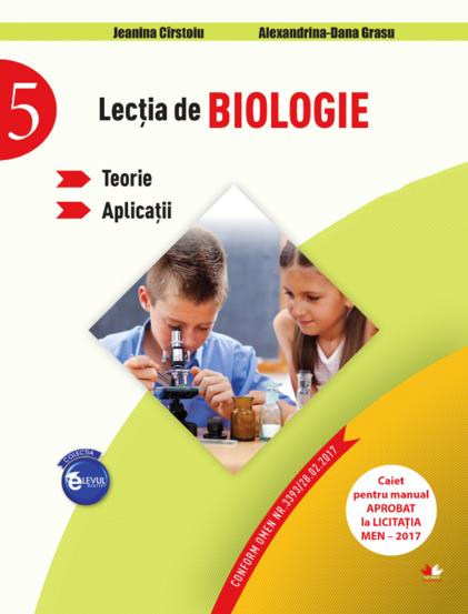 LECTIA DE BIOLOGIE. Teorie. Aplicatii (clasa a V-a) - 13.45 Lei