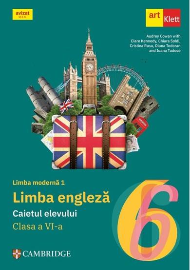 Limba engleza. Limba moderna 1 - Clasa 6 - Caietul elevului - 30.89 Lei