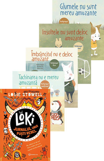 Loki: Jurnalul unui pusti rebel + Pachet Bullyingul nu este amuzant - 58.49 Lei