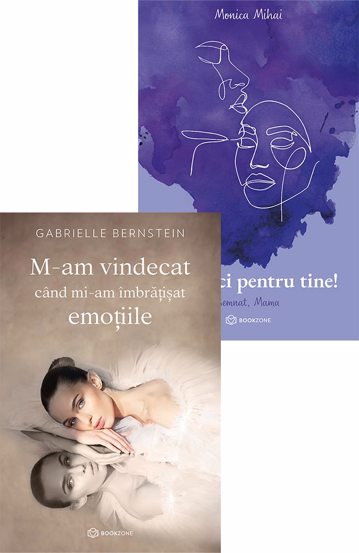 M-am vindecat cand mi-am imbratisat emotiile + Sunt aici pentru tine - 30.99 Lei