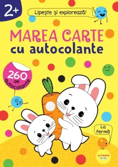 Marea carte cu autocolante (2 +) - 39.99 Lei