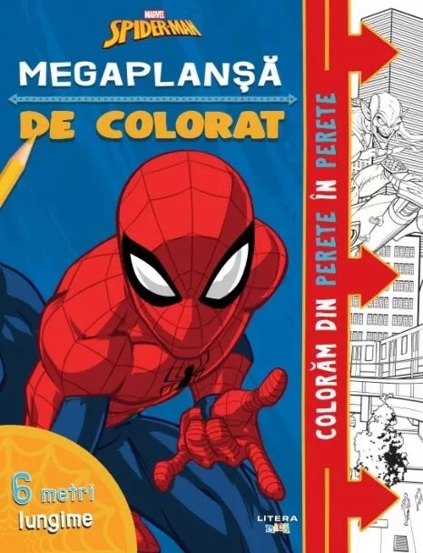 Marvel. Spider-Man. Megaplansa de colorat - 26.01 Lei