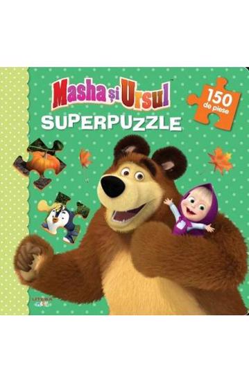 Masha si Ursul. Superpuzzle 150 piese - 57,13 Lei