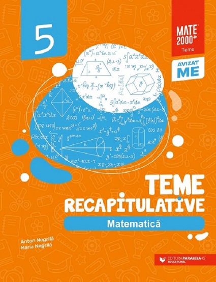 Matematica - Clasa 5 - Teme recapitulative - 19.03 Lei