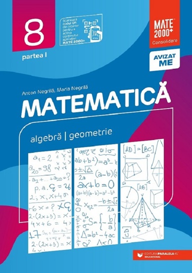 Matematica - Clasa 8 Partea 1 - Consolidare - 23.22 Lei