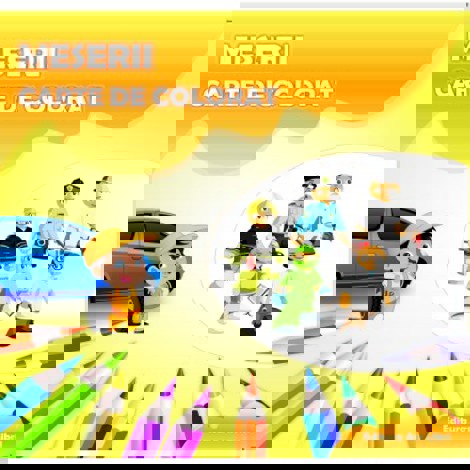 Meserii. Carte de colorat - 5.42 Lei