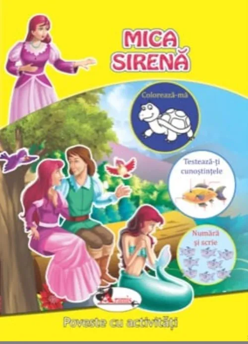 Mica sirena - Poveste cu activitati - 10.47 Lei