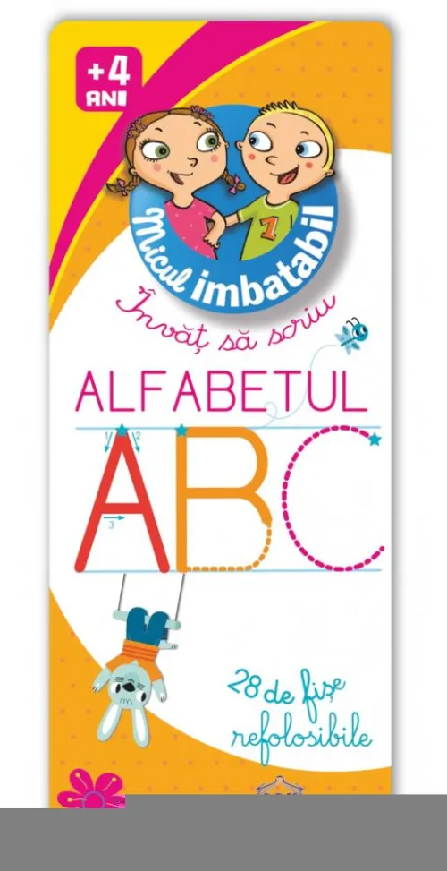 Micul Imbatabil - Invat sa scriu - Alfabetul - 21.04 Lei
