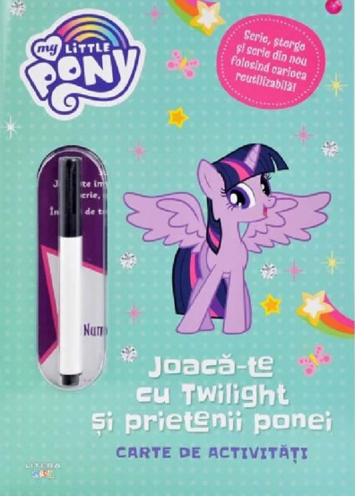 My Little Pony: Joaca-te cu Twilight si prietenii ponei. Carte de activitati - 36.49 Lei