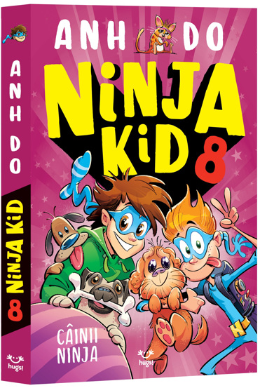 Ninja Kid 8. Cainii Ninja - 19.90 Lei