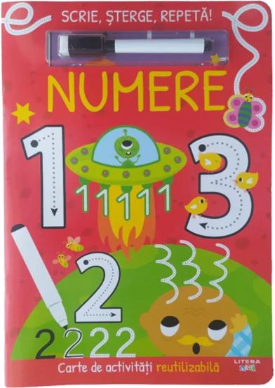 Numere. Carte de activitati reutilizabila - 20,73 Lei