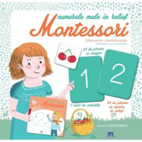 Numerele mele in relief Montessori - 24.57 Lei
