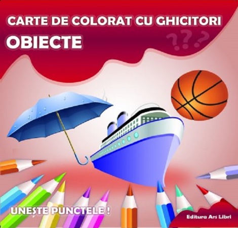 Obiecte. Carte de colorat cu ghicitori - 7.49 Lei