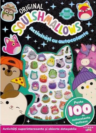 Original Squishmallows. Activitati cu autocolante - 37.27 Lei