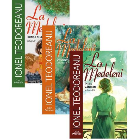 Pachet 3 volume: La Medeleni Vol.1 + Vol.2 + Vol.3 - 84,60 Lei