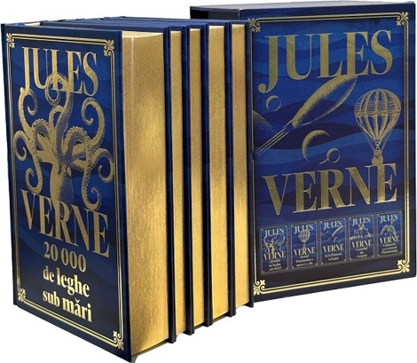 Pachet 5 Vol. Jules Verne (Editii de colectie) - 366.07 Lei