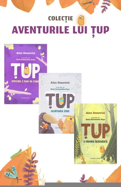 Pachet Aventurile lui TUP - 103.99 Lei