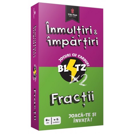 Pachet Blitz Fractii. Inmultiri si impartiri - 34,27 Lei
