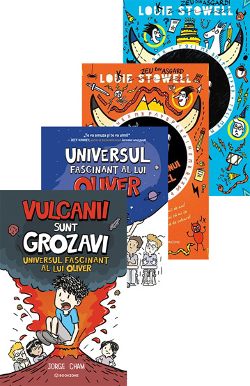 Pachet De ce-urile lui Oliver & Poznele lui Loki - 84.99 Lei