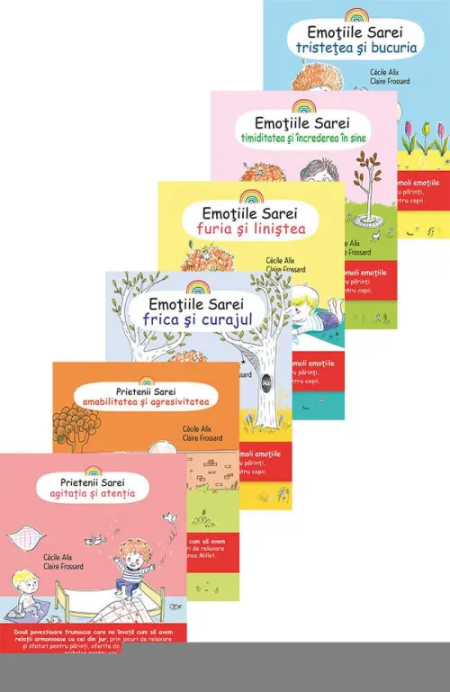 Pachet Emotiile Sarei + Prietenii Sarei - 51.99 Lei