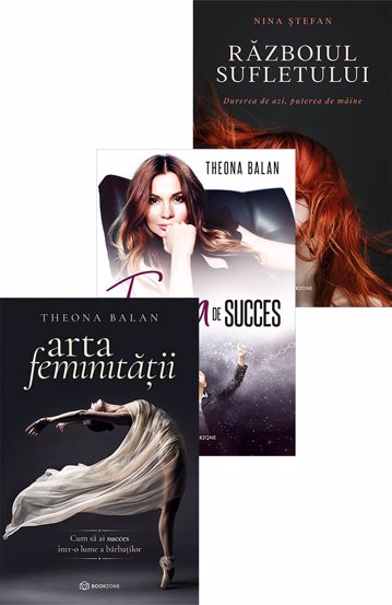 Pachet Feminitate & Succes + Razboiul sufletului - 41.49 Lei