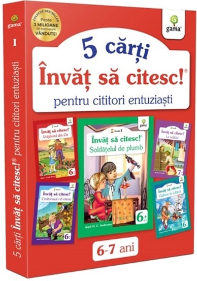 Pachet Invat sa citesc pentru cititori entuziasti 1 - 6-8 ani - 26,45 Lei