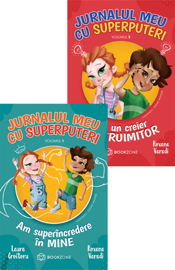 Pachet Jurnalul meu cu superputeri - 34.90 Lei