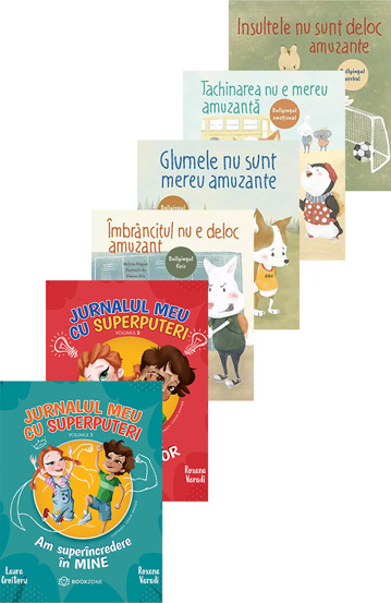 Pachet Jurnalul meu cu superputeri + Pachet Bullyingul nu este amuzant - 61.49 Lei