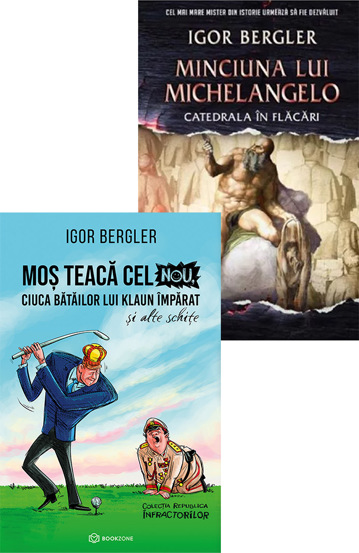 Pachet Mos Teaca si Minciuna lui Michelangelo - 55.49 Lei