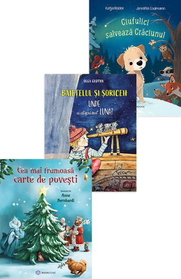 Pachet Povesti de citit sub brad - 60,99 Lei