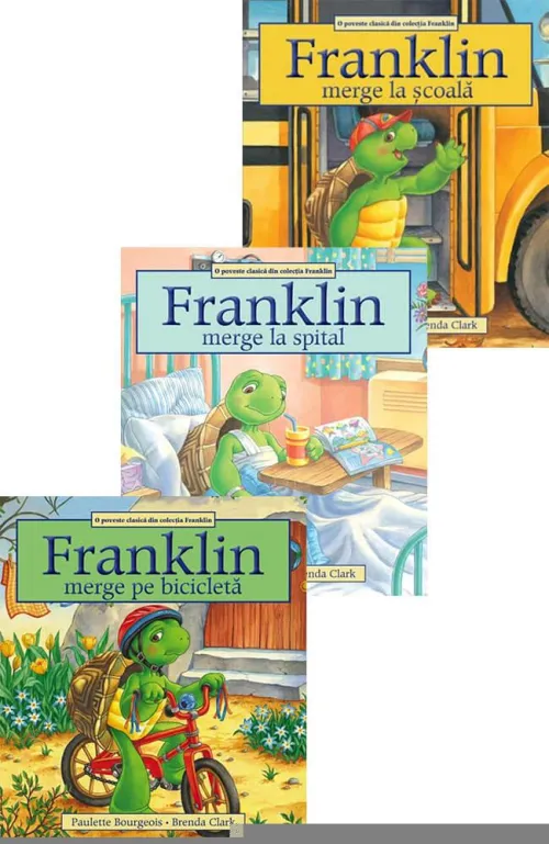 Pachet Simpatica testoasa Franklin 1 - 3 povesti - 72.00 Lei