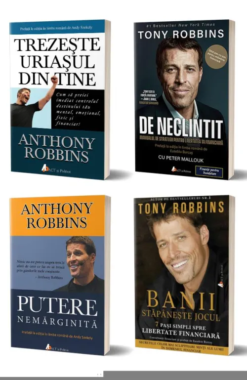 Pachet Tony Robbins - 216.60 Lei