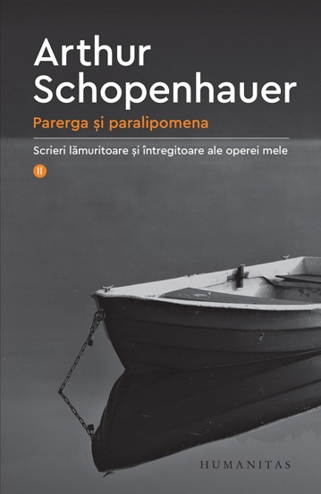 Parerga si paralipomena Vol.2 - 44.20 Lei